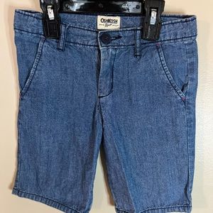 Lightweight kids jean shorts